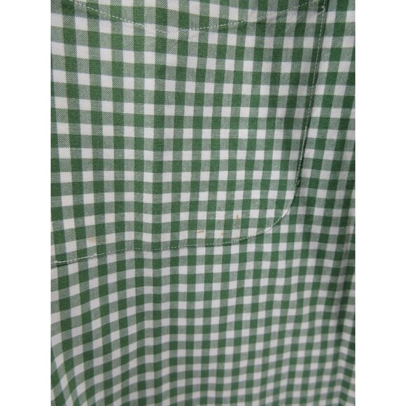 VINTAGE Abercrombie & Fitch Shirt XL Button Down Gingham Plaid 90s * - Picture 7 of 11